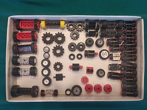 Lego stock ruote varie - lego,