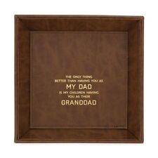 Vassoio Valet Uomo Pelle