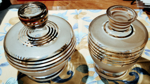 Coppia eleganti vasi con - coppia,