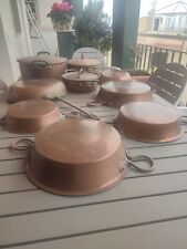 Pentole, padelle e ruoti di rame