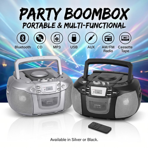 Boombox portatile lettore - , cd