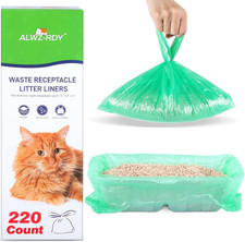 220PCS Litter Box Liner Bags