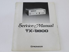 ORIGINAL Pioneer TX-9800 Service Manual