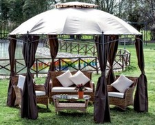 Set Teli Laterali Marroni Di