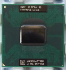  Intel Core2 T9900 3,06 GHz 6 m 1066 M Hz SLGEE AW80576GH0836MG cpu mobile