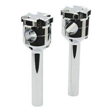 Riser Malteserkreuz Chrom 6"