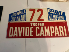 Targa trofeo davide campari - trofeo,