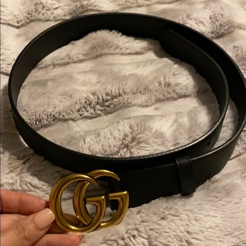 Cintura gucci con fibbia - gucci,