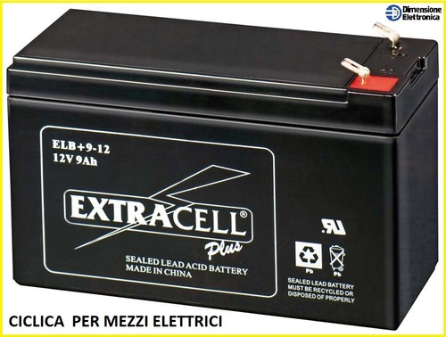 Batteria 12v 9ah - , ciclica