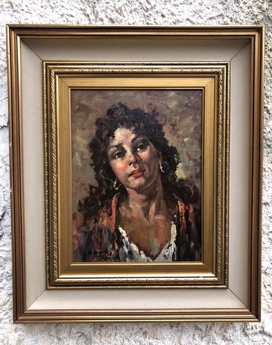 Quadro vintage figura donna - quadro, -figura