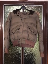 Giubbino piumino bomber verde