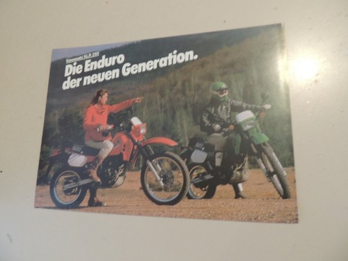 Brochure depliant kawasaki - kawasaki, klr