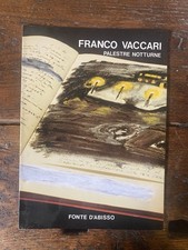 Vaccari Franco Palestre notturne Opere Recenti Milano Fonte d'Abisso 1985