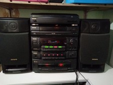 Stereo Hi-Fi Aiwa Z-M2600 con altoparlanti originali necessita di riparazioni vedi descrizione