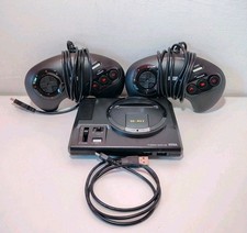 Console SEGA MEGA DRIVE 16 Bit SONIC Bundle Con 2 Controller Originali 