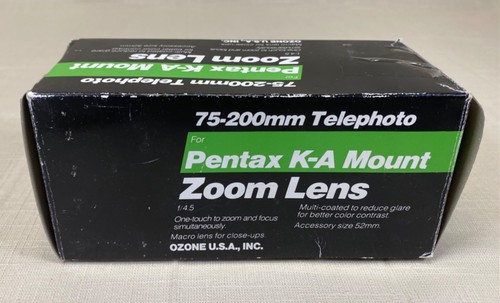Obiettivo zoom vintage - , toyo