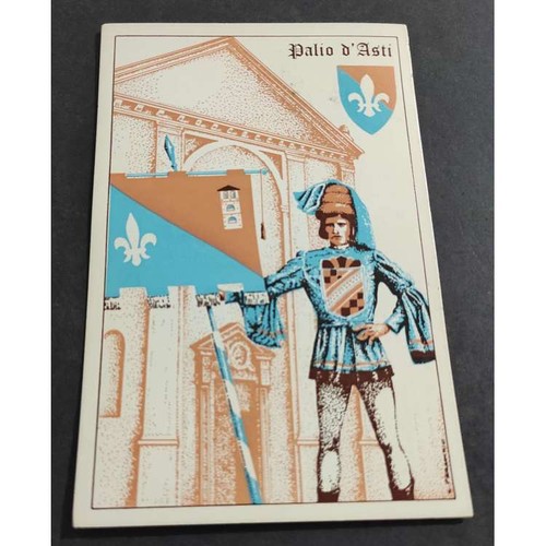 Cartolina palio asti - palio, di