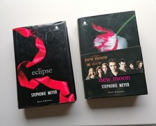 Lotto libri Stephenie Meyer Eclipse + New Moon Prime edizioni 2007