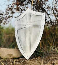 LARP Silver 24" Knight Templar