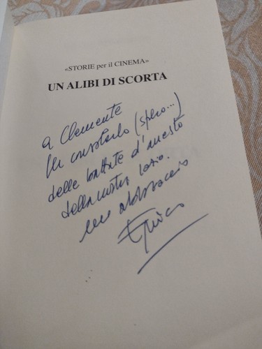 Autografato con dedica enrico - autografato,