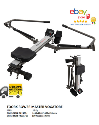 Vogatore rower master toorx - rower,