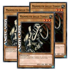 3x MAMMUTH DELLE TOMBE • (Mammoth Graveyard) • Comune • YGLD ITA16 • YUGIOH!