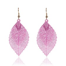 Orecchini moda ciondolo doppia