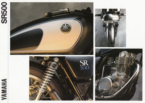 Yamaha 500 depliant - sr,