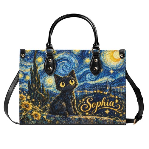 Borsa mano pelle con nome - mano,
