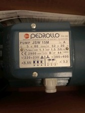 motore autoclave pedrollo HP