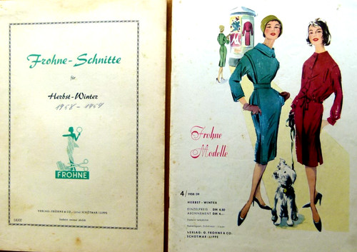 Vecchio quaderno moda - di,