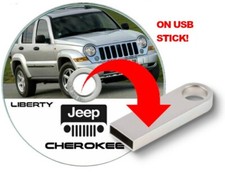 Jeep Cherokee Liberty (KJ) 2001-08 manuale officina per i sistemi Win/Mac su USB