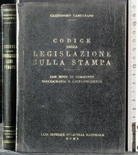 CODICE DELLA LEGISLAZIONE