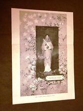 La Madonna del Giglio Quadro di Guglielmo Bilancioni del 1886