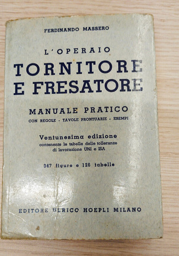 Operaio tonitore e - "l'operaio,