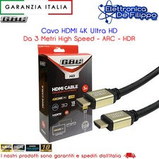 Cavo HDMI 4K Ultra HD Da 3