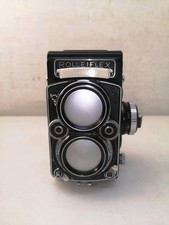 Macchina Fotografica Rollei Rolleiflex 2.8F Planar 80mm + 9 Filtri + Parasole-D4