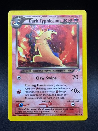 Pokèmon 2000 dark - dark, typhlosion