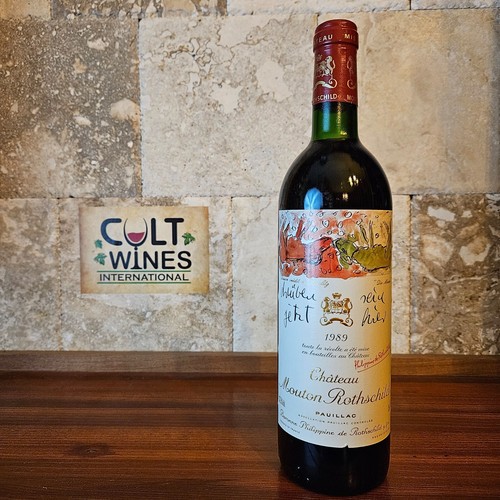 1989 chateau mouton - chateau, rothschild