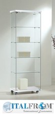 Vetrina Espositiva Italfrom per Arredo Negozio Ufficio Espositore 60x40xh181 cm