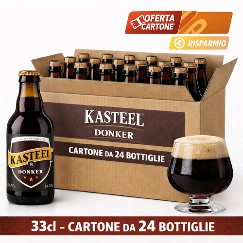 Birra kasteel donker 33cl - kasteel,