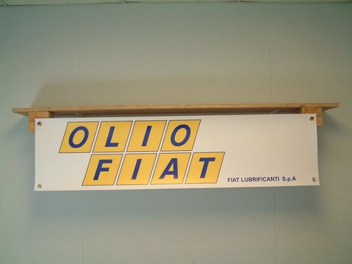 Olio fiat striscione - olio,