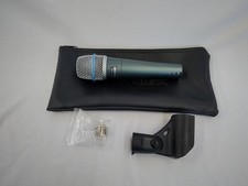 Microfono dinamico Shure Beta 57A strumento acustico ad alta precisione usato