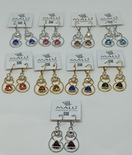 Orecchini ponte ottone - in, con