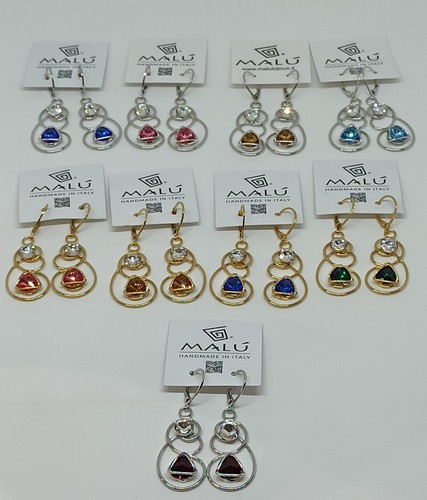 Orecchini ponte ottone - in,