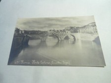 ROMA  - PONTE CESTINO - QUATTRO CAPI -  FP NV BN -ANNI 40 - CARTA FOTOGRAFICA