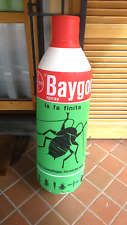 GONFIABILE PUBBLICITARIO BAYGON SPRAY BAYER ANNI 70/80 ORIGINALE 105x30 NUOVO