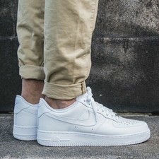 SCARPE NIKE AIR FORCE 1 '07 BIANCO WHITE CW2288 111 BASSE UOMO vari colori dispo