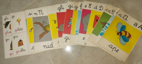 Abecedario parete vintage - parete,