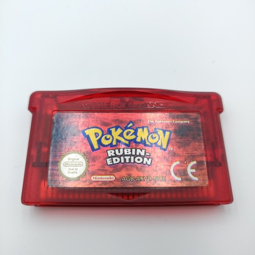 Pokemon rubin edition gba - pokemon,